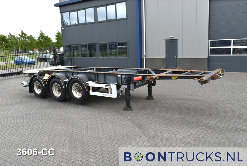 Van Hool 3B0071 TANK CHASSIS | 20-30ft * ADR: FL, AT, OX * 3840 KG * LIFT AXLE - Konteineris-vežimus/ Sukeisti kūną puspriekabė: foto 4 Van Hool 3B0071 TANK CHASSIS | 20-30ft * ADR: FL, AT, OX * 3840 KG * LIFT AXLE - Konteineris-vežimus/ Sukeisti kūną puspriekabė: foto 4