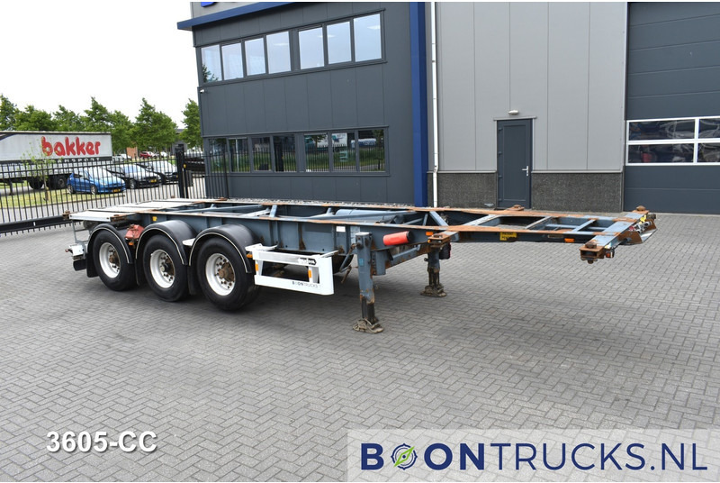 Van Hool 3B0071 TANK CHASSIS | 20-30ft * ADR: FL, AT, OX * 3840 KG * LIFT AXLE - Konteineris-vežimus/ Sukeisti kūną puspriekabė: foto 3 Van Hool 3B0071 TANK CHASSIS | 20-30ft * ADR: FL, AT, OX * 3840 KG * LIFT AXLE - Konteineris-vežimus/ Sukeisti kūną puspriekabė: foto 3