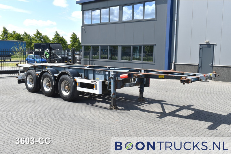 Van Hool 3B0071 TANK CHASSIS | 20-30ft * ADR: FL, AT, OX * 3840 KG * LIFT AXLE - Konteineris-vežimus/ Sukeisti kūną puspriekabė: foto 4 Van Hool 3B0071 TANK CHASSIS | 20-30ft * ADR: FL, AT, OX * 3840 KG * LIFT AXLE - Konteineris-vežimus/ Sukeisti kūną puspriekabė: foto 4