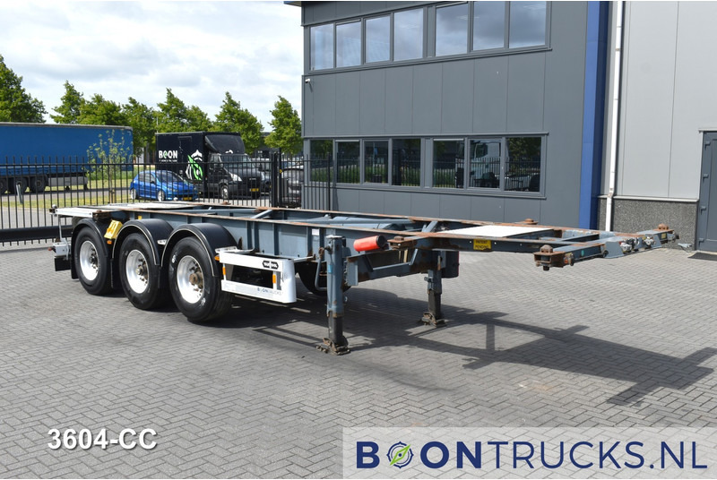 Van Hool 3B0071 TANK CHASSIS | 20-30ft * ADR: FL, AT, OX * 3840 KG * LIFT AXLE - Konteineris-vežimus/ Sukeisti kūną puspriekabė: foto 3 Van Hool 3B0071 TANK CHASSIS | 20-30ft * ADR: FL, AT, OX * 3840 KG * LIFT AXLE - Konteineris-vežimus/ Sukeisti kūną puspriekabė: foto 3