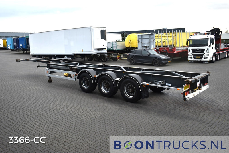 Van Hool 3B2015 FIXED CHASSIS | 2x20-40ft HC * 4600 Kg * NL TRAILER - Konteineris-vežimus/ Sukeisti kūną puspriekabė: foto 2 Van Hool 3B2015 FIXED CHASSIS | 2x20-40ft HC * 4600 Kg * NL TRAILER - Konteineris-vežimus/ Sukeisti kūną puspriekabė: foto 2