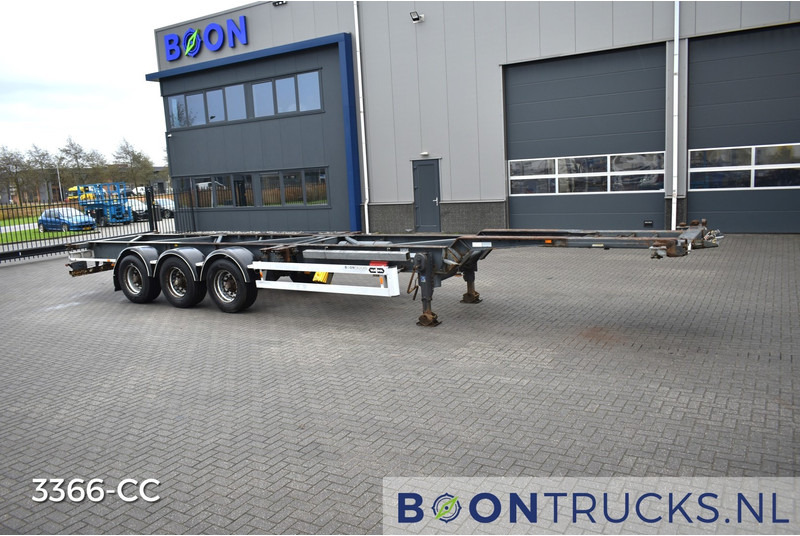 Van Hool 3B2015 FIXED CHASSIS | 2x20-40ft HC * 4600 Kg * NL TRAILER - Konteineris-vežimus/ Sukeisti kūną puspriekabė: foto 3 Van Hool 3B2015 FIXED CHASSIS | 2x20-40ft HC * 4600 Kg * NL TRAILER - Konteineris-vežimus/ Sukeisti kūną puspriekabė: foto 3