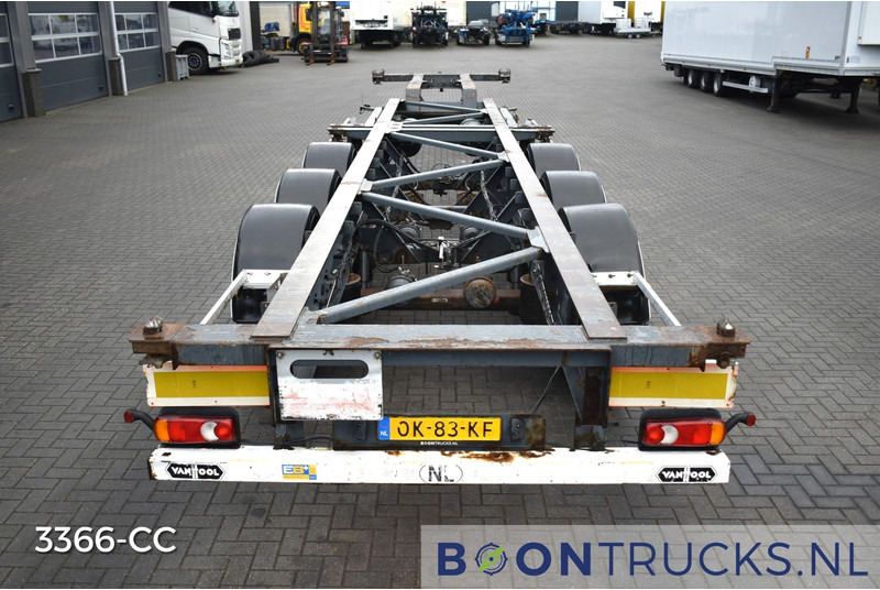 Van Hool 3B2015 FIXED CHASSIS | 2x20-40ft HC * 4600 Kg * NL TRAILER - Konteineris-vežimus/ Sukeisti kūną puspriekabė: foto 5 Van Hool 3B2015 FIXED CHASSIS | 2x20-40ft HC * 4600 Kg * NL TRAILER - Konteineris-vežimus/ Sukeisti kūną puspriekabė: foto 5