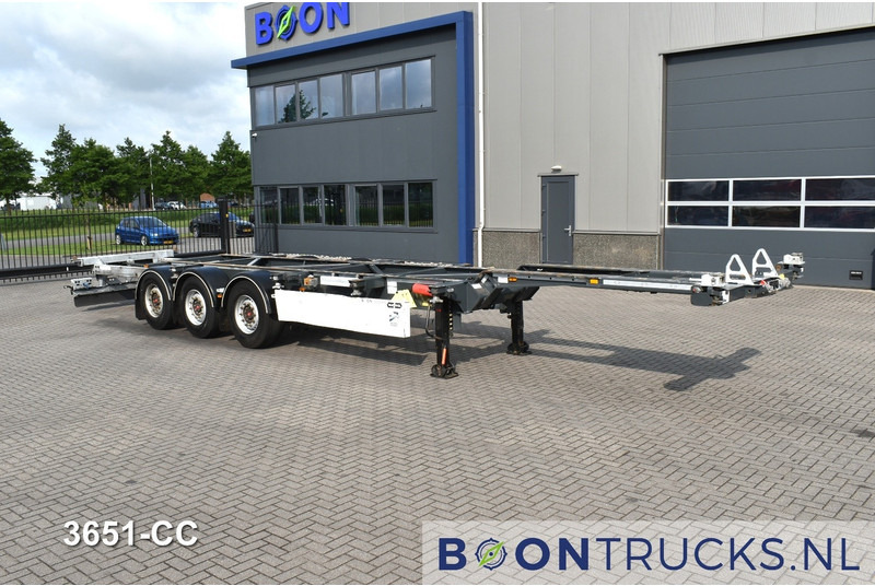 Van Hool A3C002 2x20-30-40-45ft HC * LIFT AXLE * SAF / DISC * EXTENDABLE REAR - Konteineris-vežimus/ Sukeisti kūną puspriekabė: foto 4 Van Hool A3C002 2x20-30-40-45ft HC * LIFT AXLE * SAF / DISC * EXTENDABLE REAR - Konteineris-vežimus/ Sukeisti kūną puspriekabė: foto 4