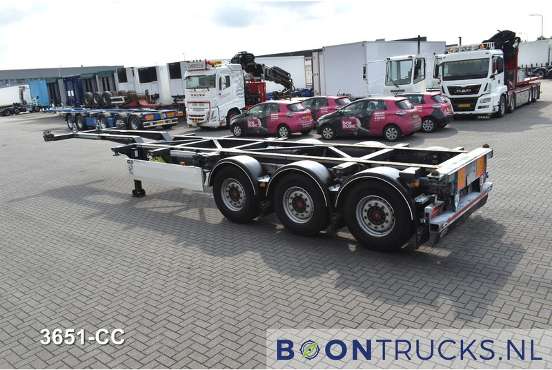 Van Hool A3C002 2x20-30-40-45ft HC * LIFT AXLE * SAF / DISC * EXTENDABLE REAR - Konteineris-vežimus/ Sukeisti kūną puspriekabė: foto 3 Van Hool A3C002 2x20-30-40-45ft HC * LIFT AXLE * SAF / DISC * EXTENDABLE REAR - Konteineris-vežimus/ Sukeisti kūną puspriekabė: foto 3