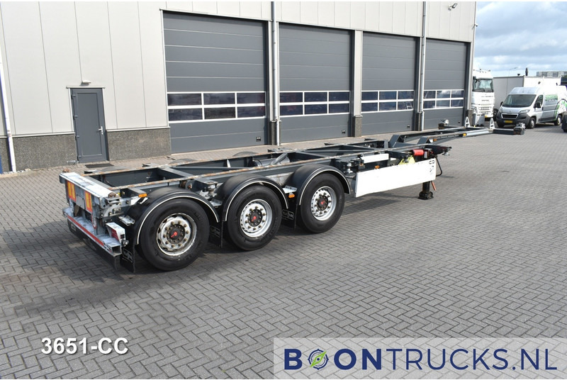 Van Hool A3C002 2x20-30-40-45ft HC * LIFT AXLE * SAF / DISC * EXTENDABLE REAR - Konteineris-vežimus/ Sukeisti kūną puspriekabė: foto 1 Van Hool A3C002 2x20-30-40-45ft HC * LIFT AXLE * SAF / DISC * EXTENDABLE REAR - Konteineris-vežimus/ Sukeisti kūną puspriekabė: foto 1
