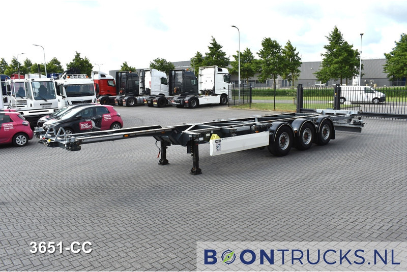 Van Hool A3C002 2x20-30-40-45ft HC * LIFT AXLE * SAF / DISC * EXTENDABLE REAR - Konteineris-vežimus/ Sukeisti kūną puspriekabė: foto 5 Van Hool A3C002 2x20-30-40-45ft HC * LIFT AXLE * SAF / DISC * EXTENDABLE REAR - Konteineris-vežimus/ Sukeisti kūną puspriekabė: foto 5