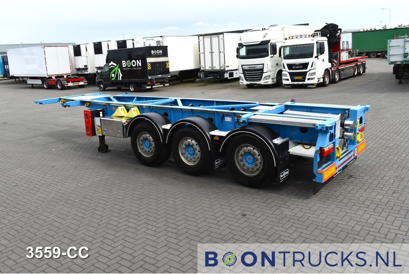 Van Hool A3C002 TANK CHASSIS | 20-30ft * ADR AT FL EX/II EX/III * 3680 Kg * NL TRAILER - Konteineris-vežimus/ Sukeisti kūną puspriekabė: foto 3 Van Hool A3C002 TANK CHASSIS | 20-30ft * ADR AT FL EX/II EX/III * 3680 Kg * NL TRAILER - Konteineris-vežimus/ Sukeisti kūną puspriekabė: foto 3