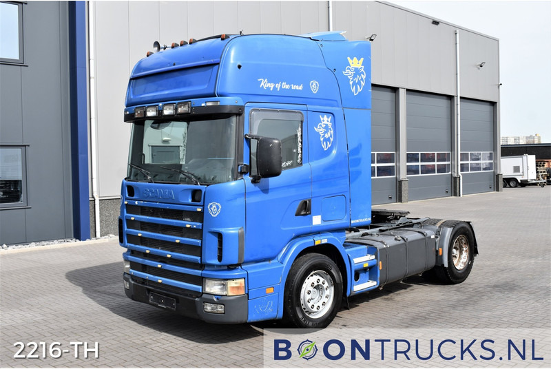 Scania R164 480 V8 4x2 |ONLY FOR PARTS * ENGINE RUNNING * NO INTERIOR !! - Vilkikas: foto 1 Scania R164 480 V8 4x2 |ONLY FOR PARTS * ENGINE RUNNING * NO INTERIOR !! - Vilkikas: foto 1