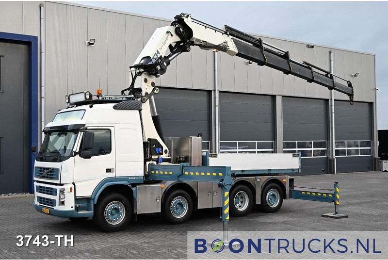 Volvo FM 480 8x2 R + HMF THOR 8520 K5 | 85 T/M CRANE * WINCH * MANUAL * NL TRUCK * TOP! - Sunkvežimis su kranu: foto 1 Volvo FM 480 8x2 R + HMF THOR 8520 K5 | 85 T/M CRANE * WINCH * MANUAL * NL TRUCK * TOP! - Sunkvežimis su kranu: foto 1