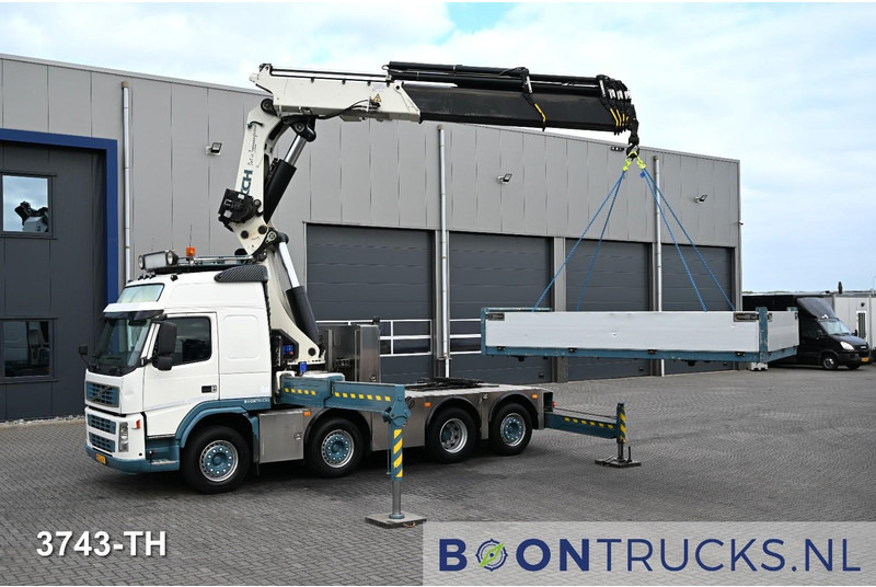 Volvo FM 480 8x2 R + HMF THOR 8520 K5 | 85 T/M CRANE * WINCH * MANUAL * NL TRUCK * TOP! - Sunkvežimis su kranu: foto 2 Volvo FM 480 8x2 R + HMF THOR 8520 K5 | 85 T/M CRANE * WINCH * MANUAL * NL TRUCK * TOP! - Sunkvežimis su kranu: foto 2