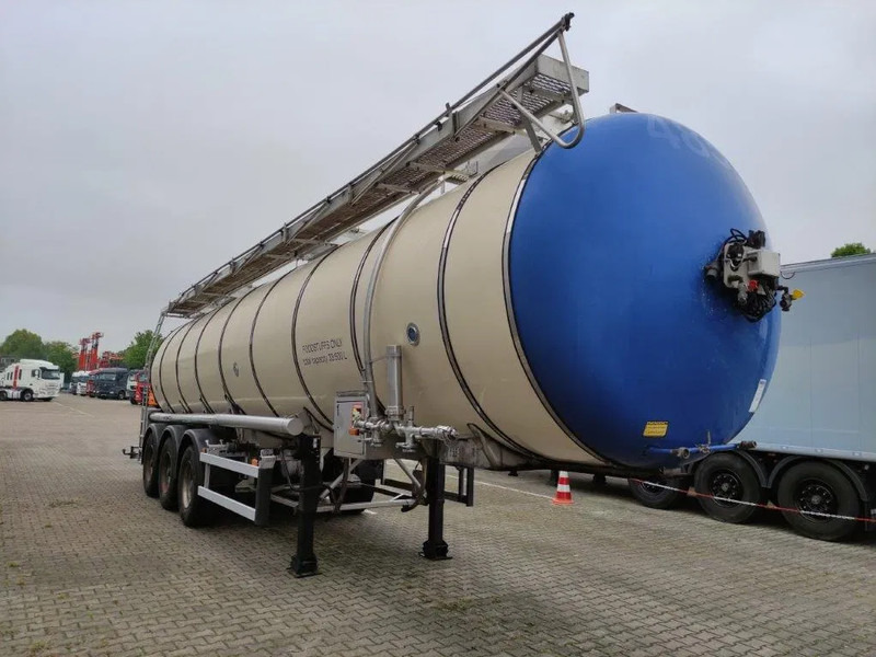 Feldbinder 33500 liter 3 kamer tankoplegger met Unibloc electric pomp - Puspriekabė cisterna: foto 5 Feldbinder 33500 liter 3 kamer tankoplegger met Unibloc electric pomp - Puspriekabė cisterna: foto 5