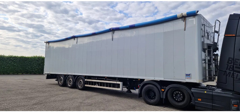 Knapen Trailers K100 92M3 walkingfloor 10mm vloer met HD reiniger - Su slankiojanciomis grindimis puspriekabė: foto 5 Knapen Trailers K100 92M3 walkingfloor 10mm vloer met HD reiniger - Su slankiojanciomis grindimis puspriekabė: foto 5
