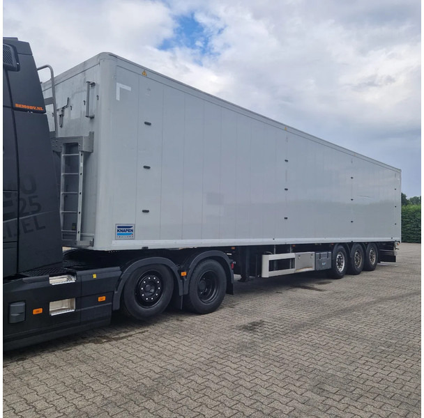 Knapen Trailers K100 92M3 walkingfloor 6mm vloer met HD reiniger - Su slankiojanciomis grindimis puspriekabė: foto 1 Knapen Trailers K100 92M3 walkingfloor 6mm vloer met HD reiniger - Su slankiojanciomis grindimis puspriekabė: foto 1
