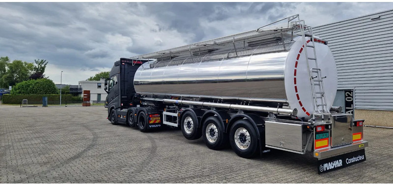 Magyar 32000 liter levensmiddelen tankoplegger NEW/NIEUW/NEU - Puspriekabė cisterna: foto 2 Magyar 32000 liter levensmiddelen tankoplegger NEW/NIEUW/NEU - Puspriekabė cisterna: foto 2