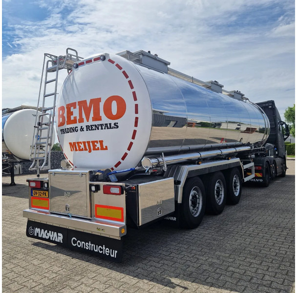 Magyar 36000 liter 1 kamer levensmiddelen tankoplegger TE HUUR / TE KOOP - Puspriekabė cisterna: foto 4 Magyar 36000 liter 1 kamer levensmiddelen tankoplegger TE HUUR / TE KOOP - Puspriekabė cisterna: foto 4