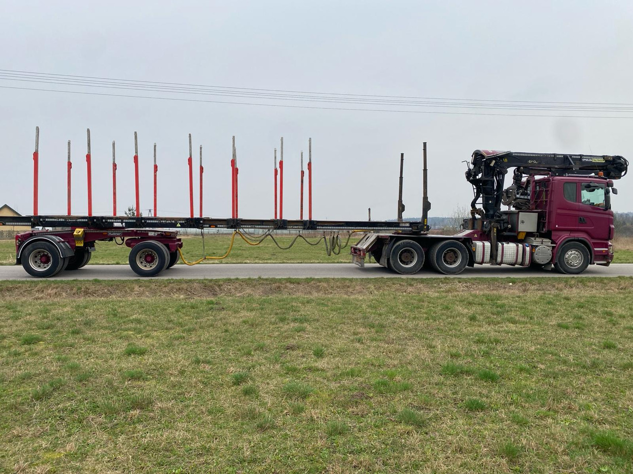 SCANIA R500 - Miškovežis, Sunkvežimis su kranu: foto 4 SCANIA R500 - Miškovežis, Sunkvežimis su kranu: foto 4