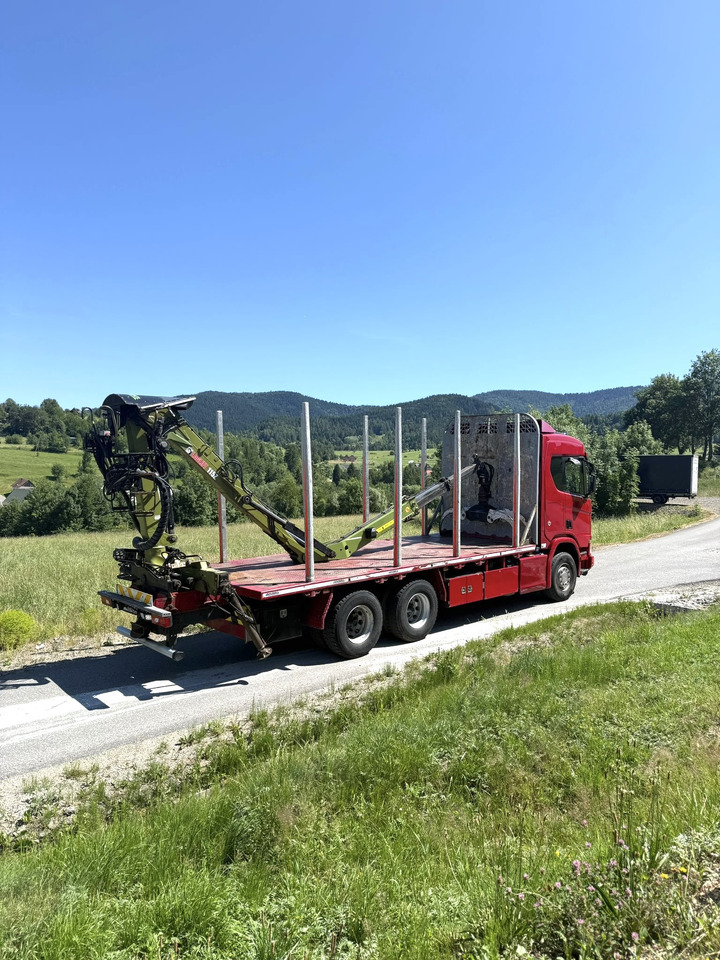 SCANIA R520 XT - Miškovežis, Sunkvežimis su kranu: foto 5 SCANIA R520 XT - Miškovežis, Sunkvežimis su kranu: foto 5