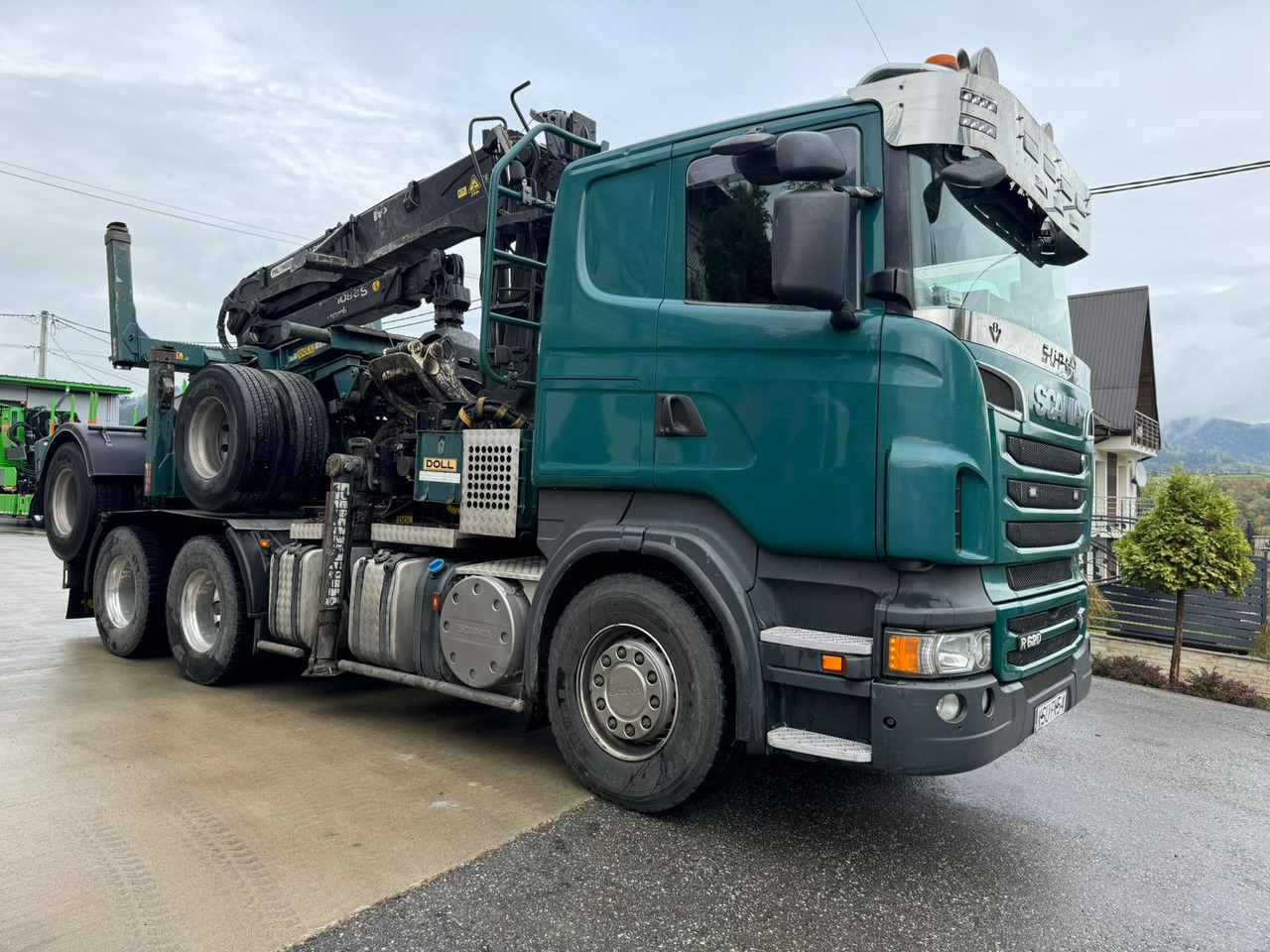 SCANIA R560 - Miškovežis, Sunkvežimis su kranu: foto 3 SCANIA R560 - Miškovežis, Sunkvežimis su kranu: foto 3