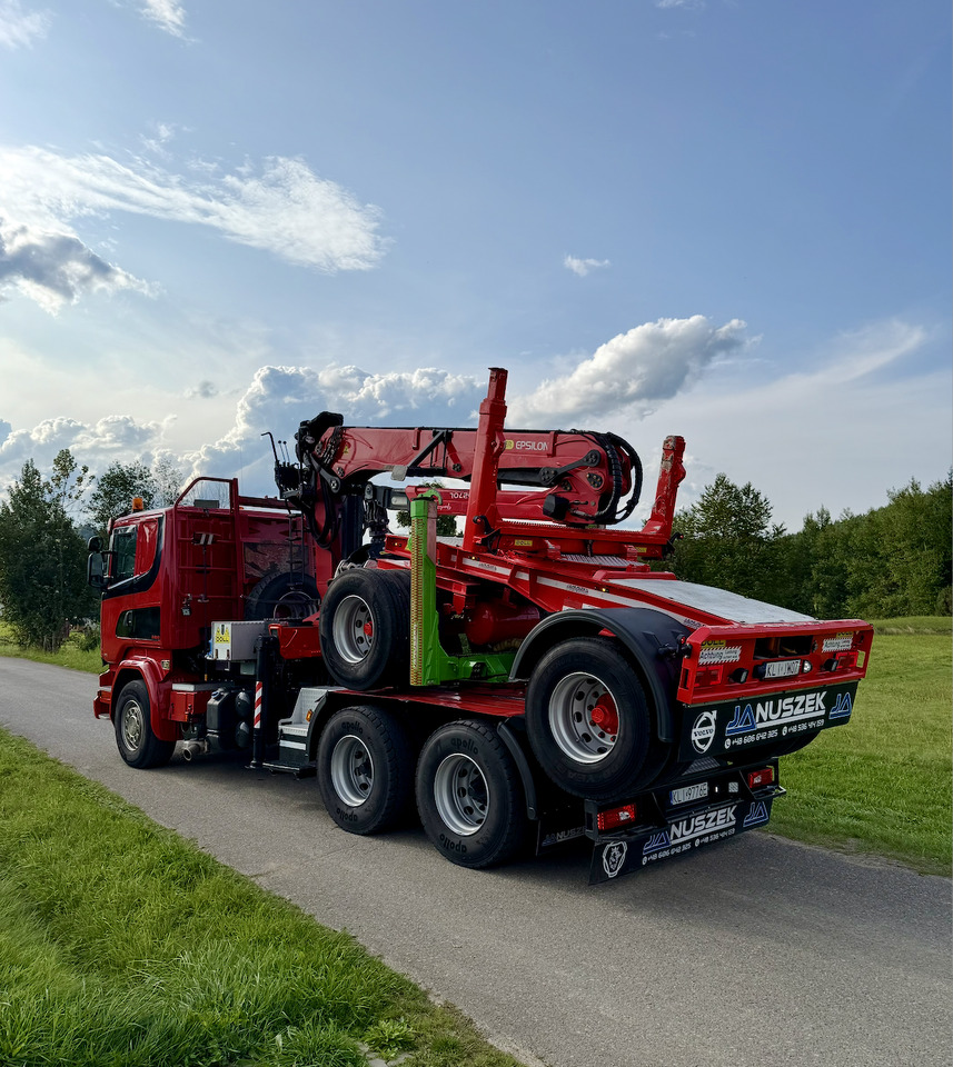 SCANIA R580 - Miškovežis, Sunkvežimis su kranu: foto 4 SCANIA R580 - Miškovežis, Sunkvežimis su kranu: foto 4