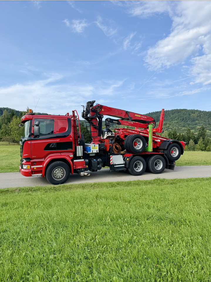 SCANIA R580 - Miškovežis, Sunkvežimis su kranu: foto 2 SCANIA R580 - Miškovežis, Sunkvežimis su kranu: foto 2