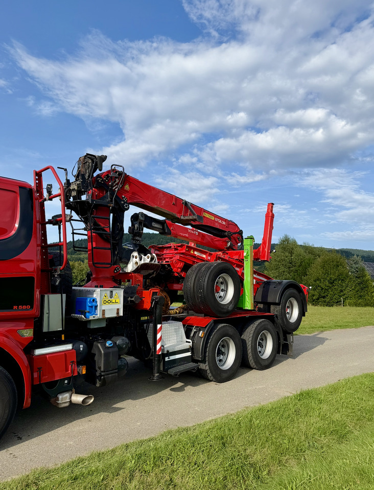 SCANIA R580 - Miškovežis, Sunkvežimis su kranu: foto 3 SCANIA R580 - Miškovežis, Sunkvežimis su kranu: foto 3