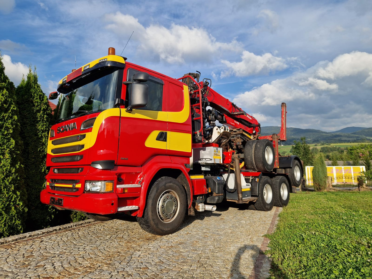 SCANIA R580 V8 - Miškovežis: foto 1 SCANIA R580 V8 - Miškovežis: foto 1