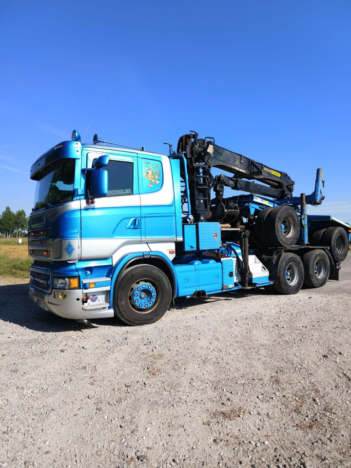SCANIA R620 V8 - Miškovežis, Sunkvežimis su kranu: foto 2 SCANIA R620 V8 - Miškovežis, Sunkvežimis su kranu: foto 2