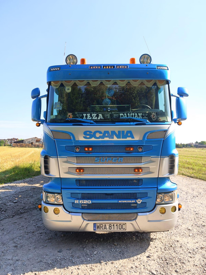 SCANIA R620 V8 - Miškovežis, Sunkvežimis su kranu: foto 1 SCANIA R620 V8 - Miškovežis, Sunkvežimis su kranu: foto 1