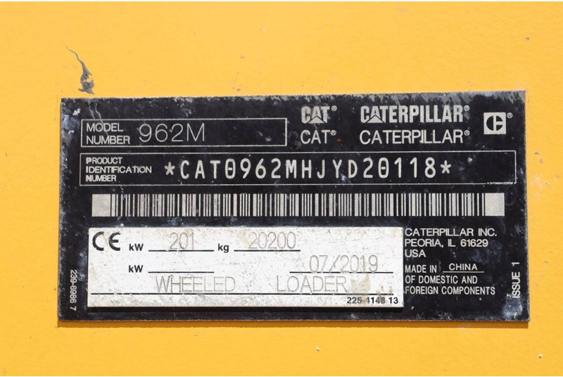 Ratinis krautuvas Caterpillar 962M: foto 18