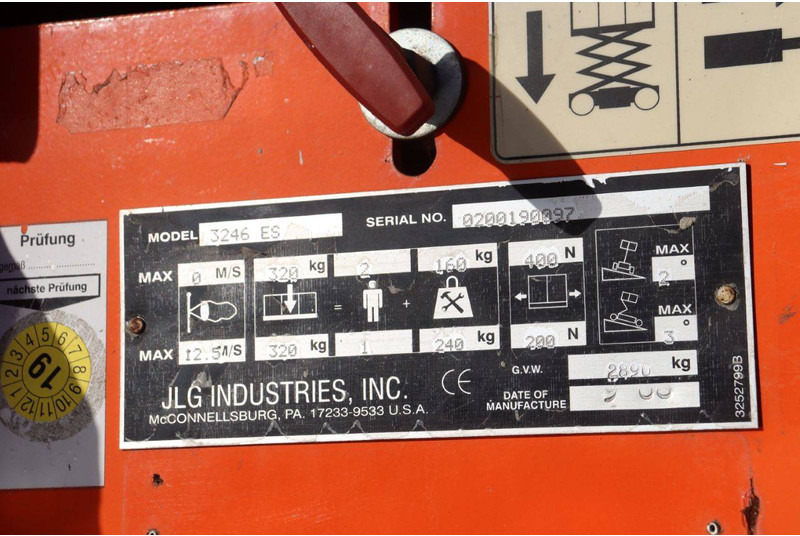 Alkūninis keltuvas Genie 3246ES: foto 9 Alkūninis keltuvas Genie 3246ES: foto 9