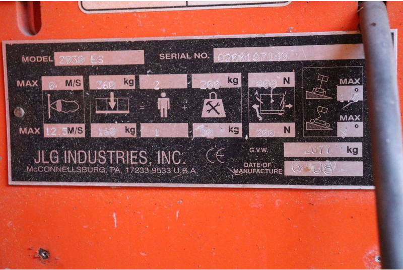 Alkūninis keltuvas Genie 3246ES: foto 13 Alkūninis keltuvas Genie 3246ES: foto 13