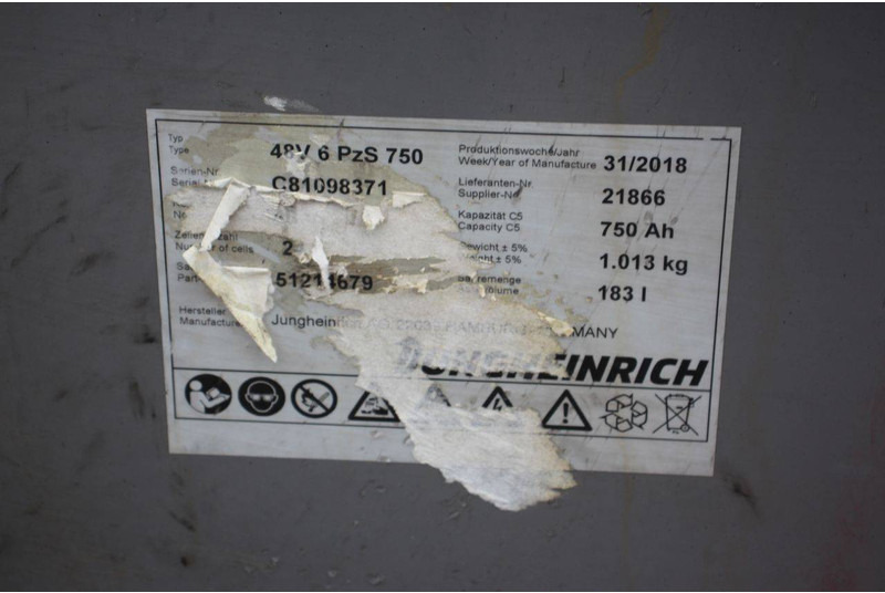 Elektrinis krautuvas Jungheinrich EFG 316: foto 20