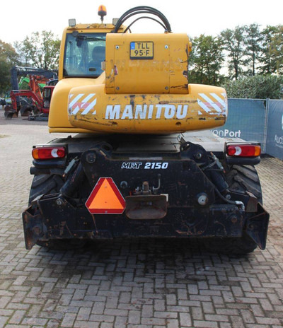Manitou MRT 2150 - Teleskopinis krautuvas: foto 4 Manitou MRT 2150 - Teleskopinis krautuvas: foto 4