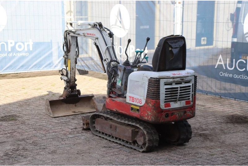 Takeuchi TB108 - Mini ekskavatorius: foto 4 Takeuchi TB108 - Mini ekskavatorius: foto 4