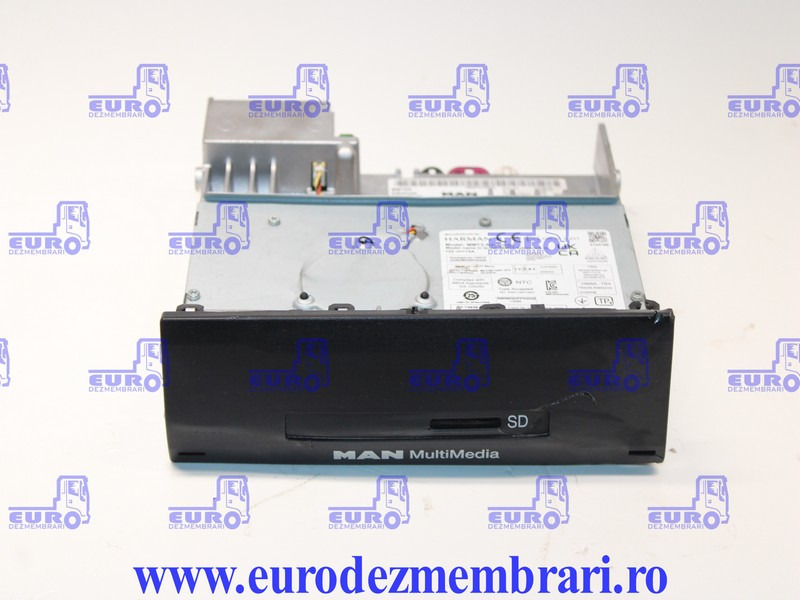 CALCULATOR UNITATE MULTIMEDIA MMTA3 MAN TGX TG3 81.28100.6085 - Valdymo blokas - Sunkvežimis: foto 1 CALCULATOR UNITATE MULTIMEDIA MMTA3 MAN TGX TG3 81.28100.6085 - Valdymo blokas - Sunkvežimis: foto 1