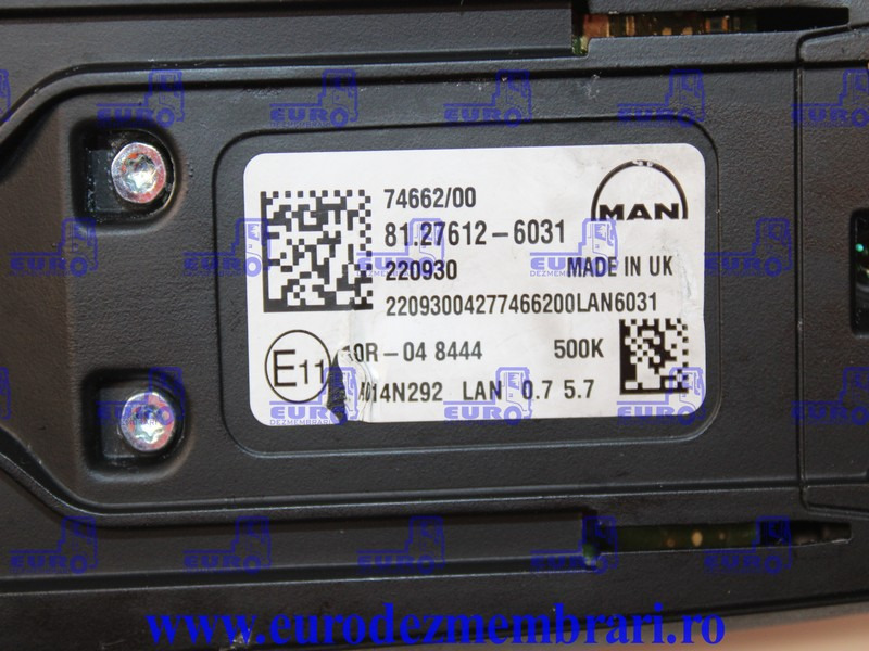 CAMERA RADAR MAN TGX TG3 81.27612.6031 - Valdymo blokas - Sunkvežimis: foto 2 CAMERA RADAR MAN TGX TG3 81.27612.6031 - Valdymo blokas - Sunkvežimis: foto 2