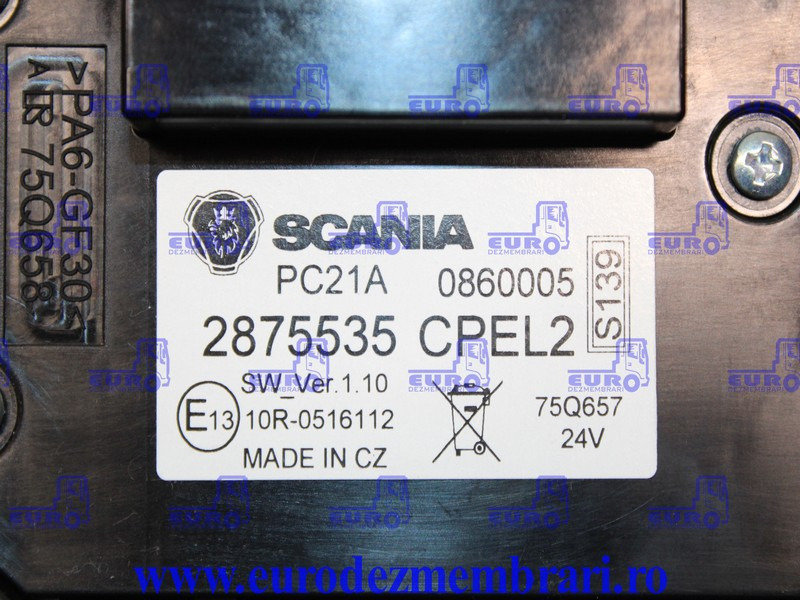 COMENZI USA STANGA SCANIA SUPER 2569012, 2875535 - Kabina ir interjeras - Sunkvežimis: foto 5 COMENZI USA STANGA SCANIA SUPER 2569012, 2875535 - Kabina ir interjeras - Sunkvežimis: foto 5
