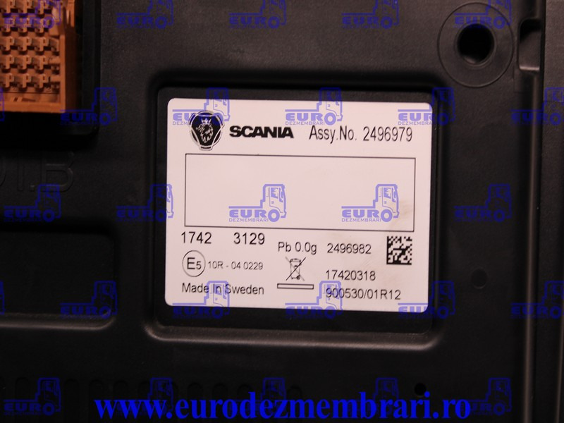 ELEMENT BORD CEAS BORD SCANIA NGS 2496979, 2717227, 2797636, 2797230, 2839602, 2868368, 2801313, 2870419 - Prietaisų skydas - Sunkvežimis: foto 3 ELEMENT BORD CEAS BORD SCANIA NGS 2496979, 2717227, 2797636, 2797230, 2839602, 2868368, 2801313, 2870419 - Prietaisų skydas - Sunkvežimis: foto 3