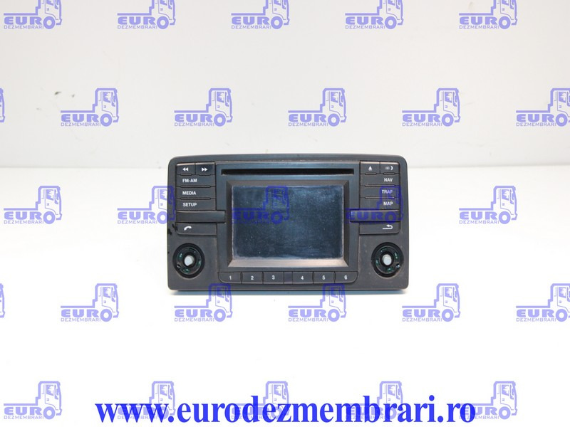 ELEMENT BORD UNITATE MULTIMEDIA MAN TGX 81.28100.6027, 81.28100.6026, 81.28100.6025, 81.28100.6017 - Kabina ir interjeras - Sunkvežimis: foto 1 ELEMENT BORD UNITATE MULTIMEDIA MAN TGX 81.28100.6027, 81.28100.6026, 81.28100.6025, 81.28100.6017 - Kabina ir interjeras - Sunkvežimis: foto 1