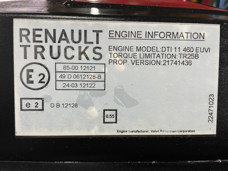 MOTOR RENAULT T DTI 11 460CP E6 21741436 - Variklis - Sunkvežimis: foto 5 MOTOR RENAULT T DTI 11 460CP E6 21741436 - Variklis - Sunkvežimis: foto 5