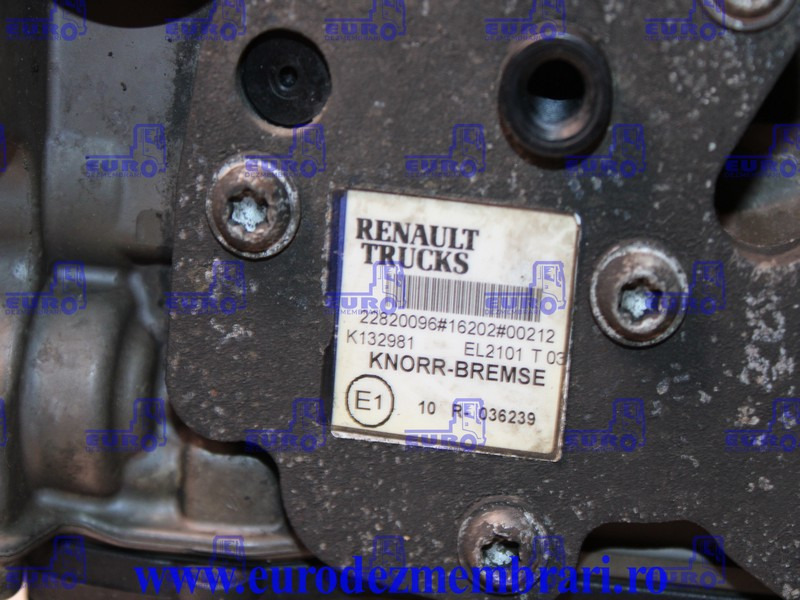 SUPAPA REFULARE RENAULT T 22820096, K132981 - Stabdžių vožtuvas - Sunkvežimis: foto 3 SUPAPA REFULARE RENAULT T 22820096, K132981 - Stabdžių vožtuvas - Sunkvežimis: foto 3