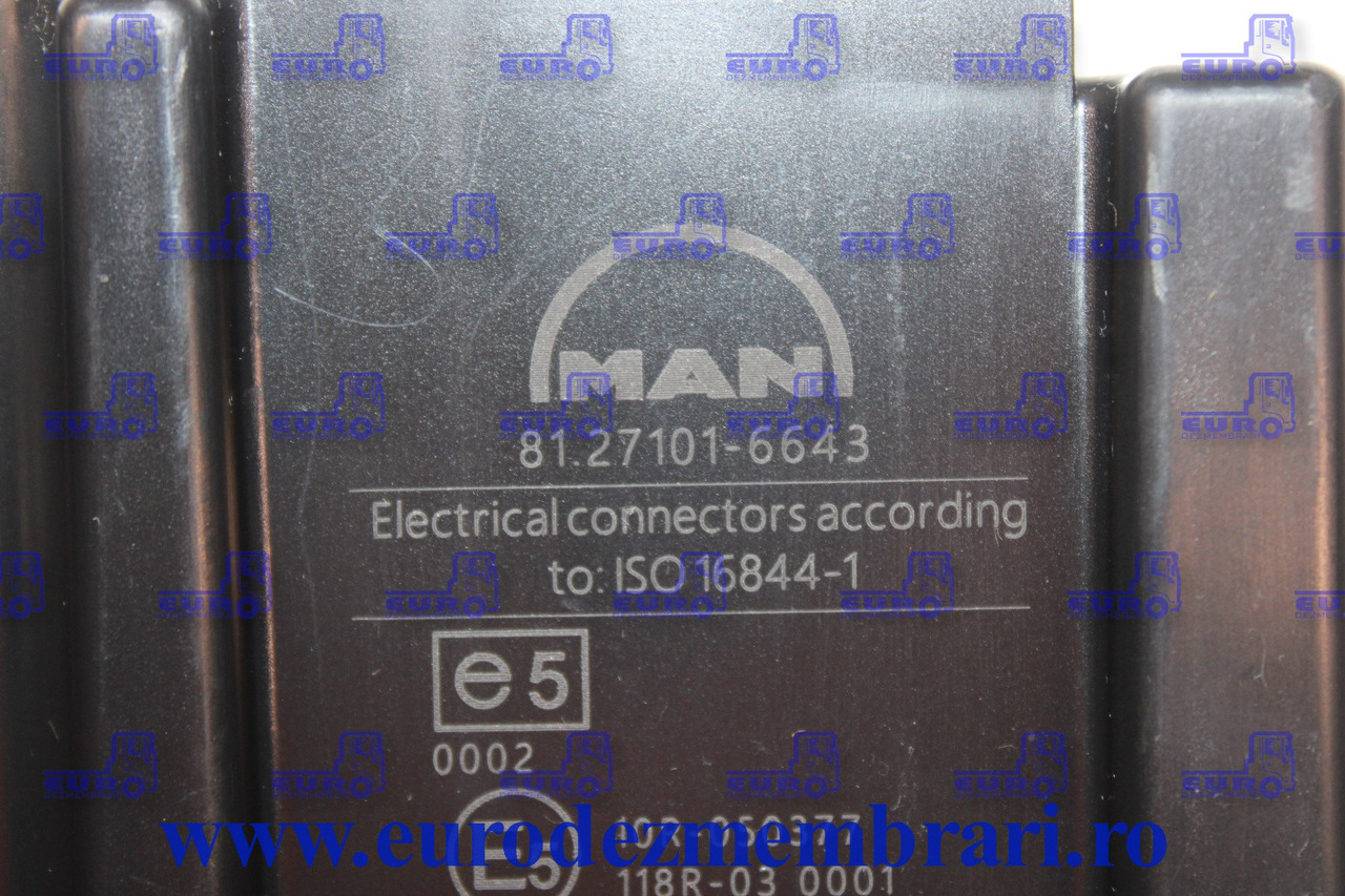 TAHOGRAF MAN TGX TG3 81.27101.6643 81.27101.6599 81.27101.6660 - Valdymo blokas - Sunkvežimis: foto 2 TAHOGRAF MAN TGX TG3 81.27101.6643 81.27101.6599 81.27101.6660 - Valdymo blokas - Sunkvežimis: foto 2