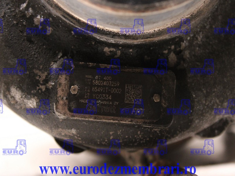 TURBOSUFLANTA IVECO S-WAY LNG 5802403259 - Turbina - Sunkvežimis: foto 3 TURBOSUFLANTA IVECO S-WAY LNG 5802403259 - Turbina - Sunkvežimis: foto 3