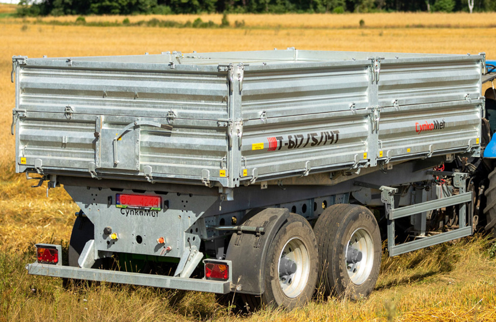 Cynkomet Przyczepa Tandem 15,5 t / Tandemanhänger / Tandem trailer / Тандемный прицеп - Savivartė traktorinė priekaba: foto 1 Cynkomet Przyczepa Tandem 15,5 t / Tandemanhänger / Tandem trailer / Тандемный прицеп - Savivartė traktorinė priekaba: foto 1
