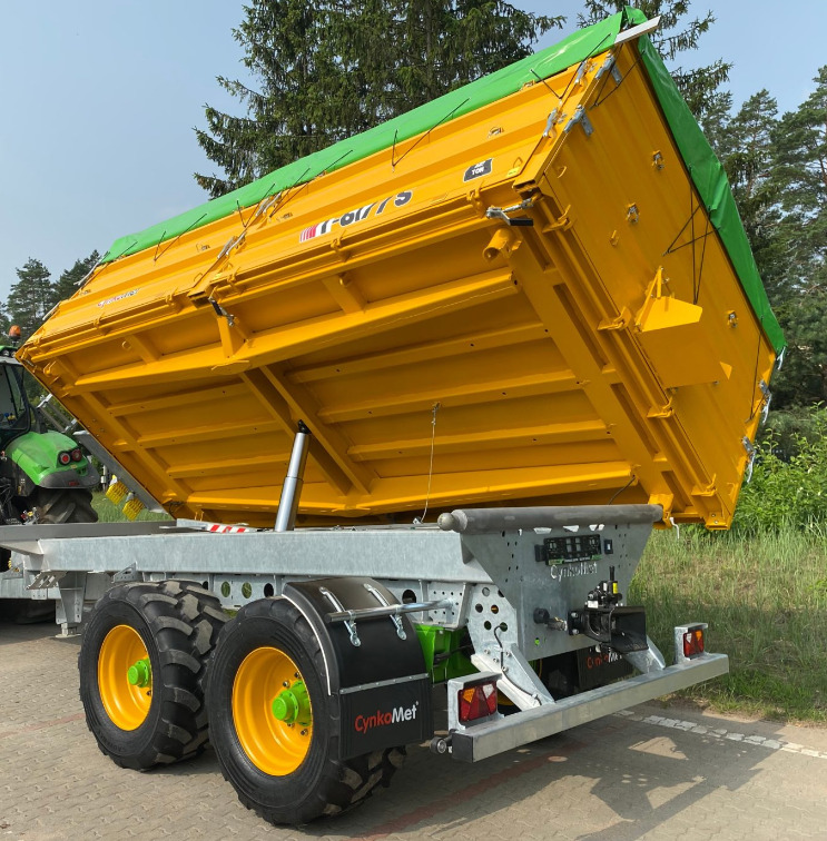 Cynkomet Przyczepa Tandem 15,5 t / Tandemanhänger / Tandem trailer / Тандемный прицеп - Savivartė traktorinė priekaba: foto 4 Cynkomet Przyczepa Tandem 15,5 t / Tandemanhänger / Tandem trailer / Тандемный прицеп - Savivartė traktorinė priekaba: foto 4