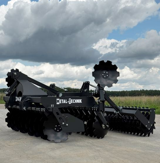 METAL-TECHNIK Brona talerzowa 2,7 m / Scheibenegge / дисковая борона / disc harrow - Diskiniai skutikai: foto 4 METAL-TECHNIK Brona talerzowa 2,7 m / Scheibenegge / дисковая борона / disc harrow - Diskiniai skutikai: foto 4