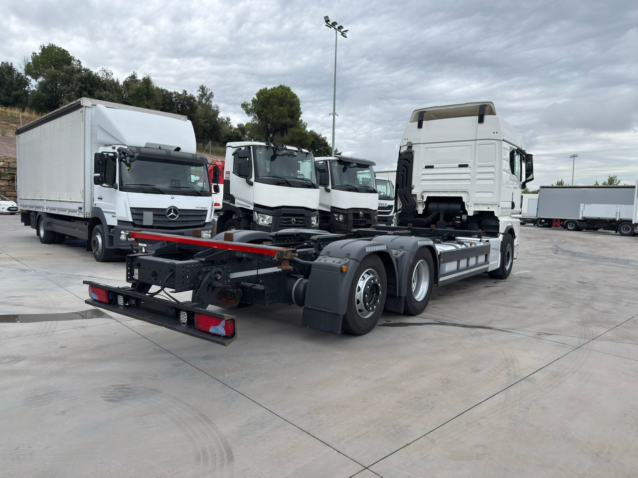 MAN 26.470 TGX E6 (Chassis) - Važiuoklės sunkvežimis: foto 3 MAN 26.470 TGX E6 (Chassis) - Važiuoklės sunkvežimis: foto 3