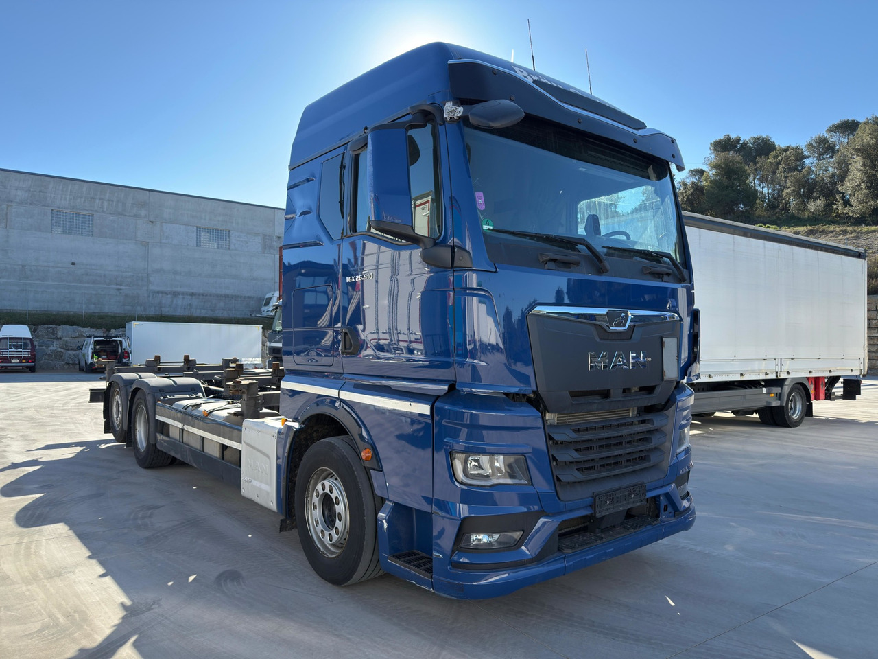MAN 26.510 TGX E6 (Chassis) - Važiuoklės sunkvežimis: foto 1 MAN 26.510 TGX E6 (Chassis) - Važiuoklės sunkvežimis: foto 1