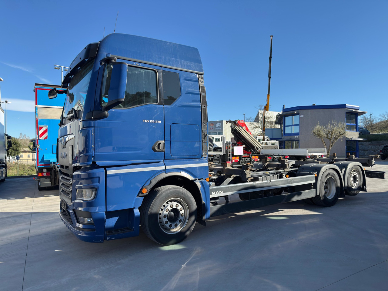 MAN 26.510 TGX E6 (Chassis) - Važiuoklės sunkvežimis: foto 2 MAN 26.510 TGX E6 (Chassis) - Važiuoklės sunkvežimis: foto 2